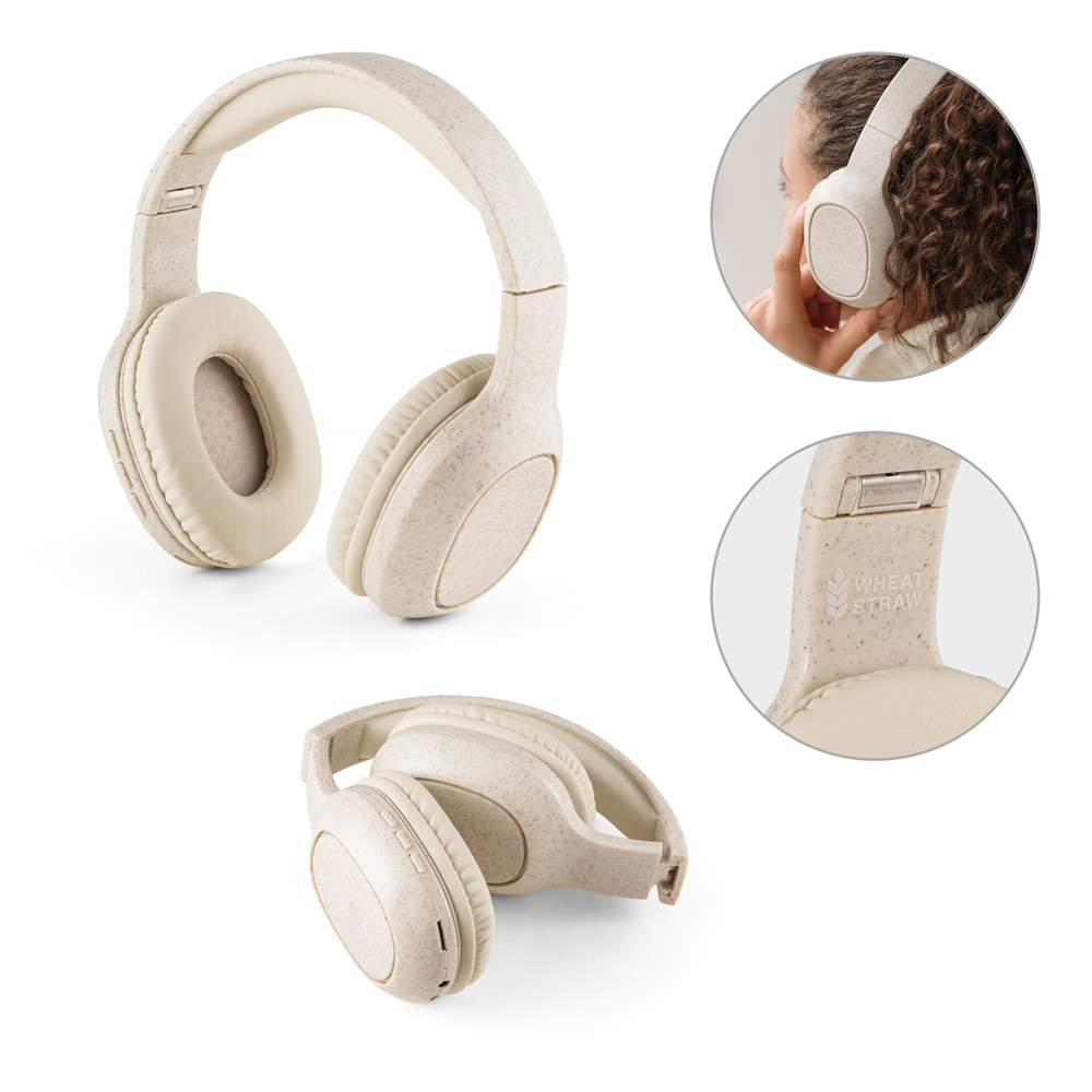 Fones de ouvido wireless dobráveis personalizado